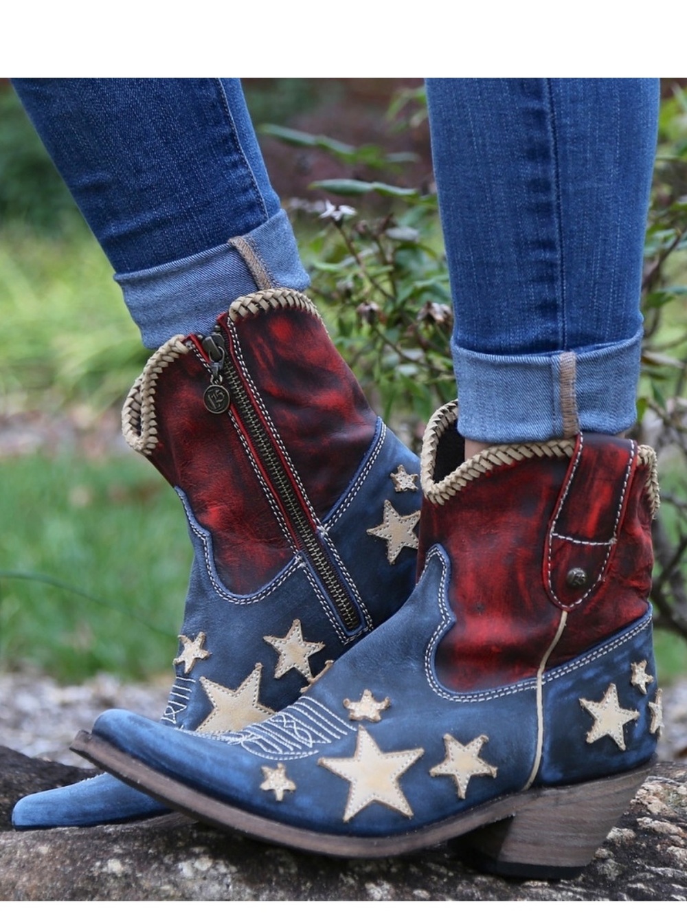 Liberty Black Vintage Azul Americana 9